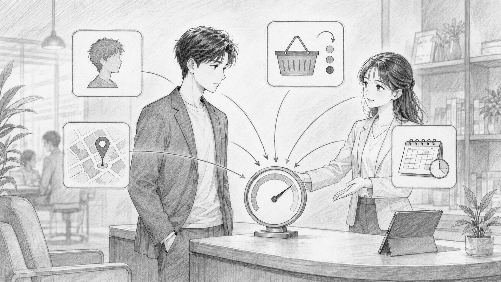 顧客情報から「会員になりやすさ」を点数として算出する分析担当者