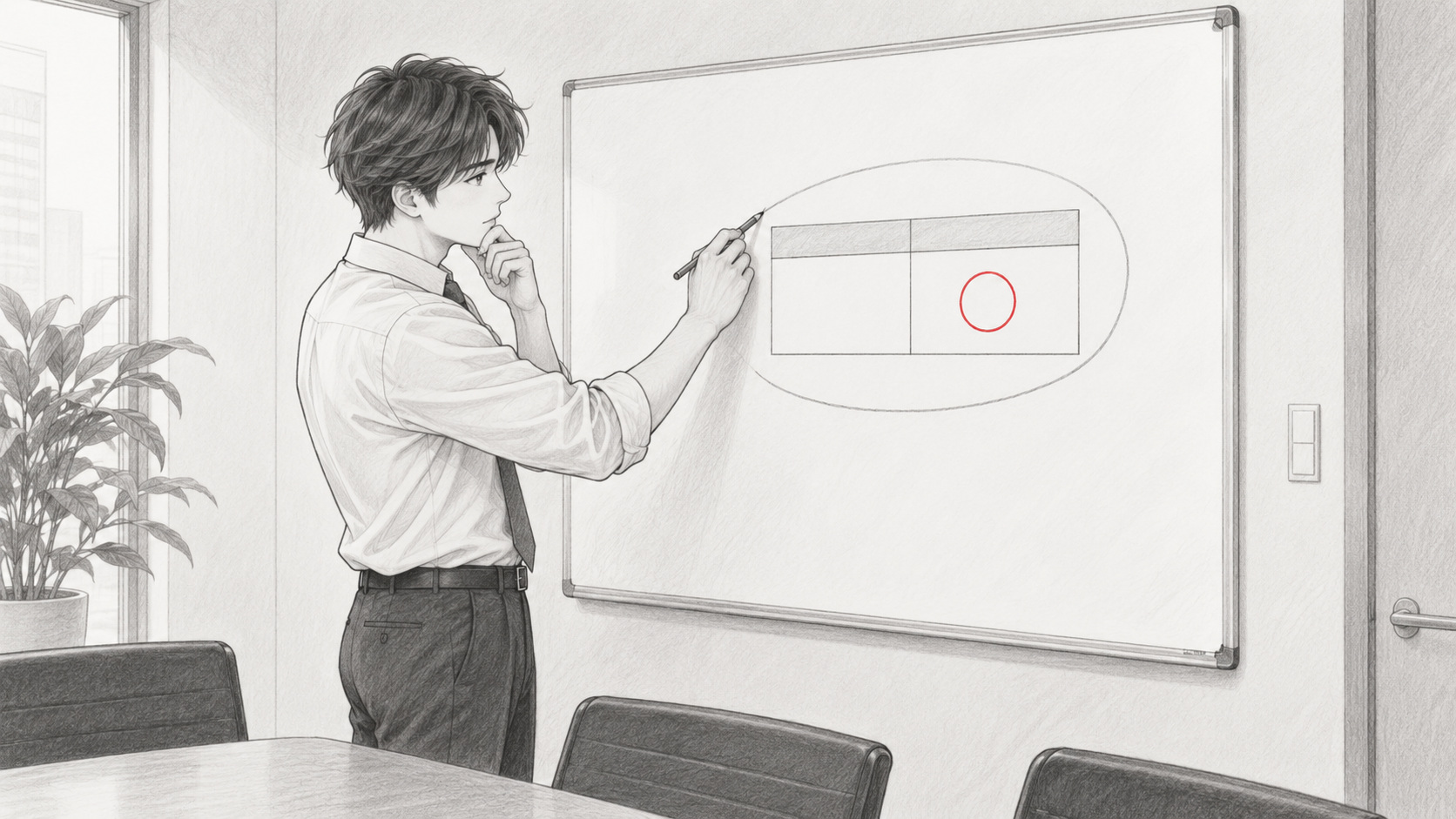 「空欄の欠損」と「数字の形をした欠損」を並べて見比べる担当者