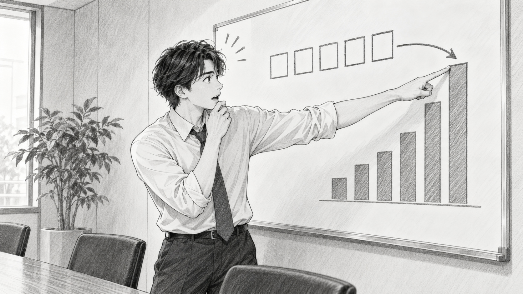 未回答者の購買履歴を確認し、高額購入層が多いことに気づく担当者