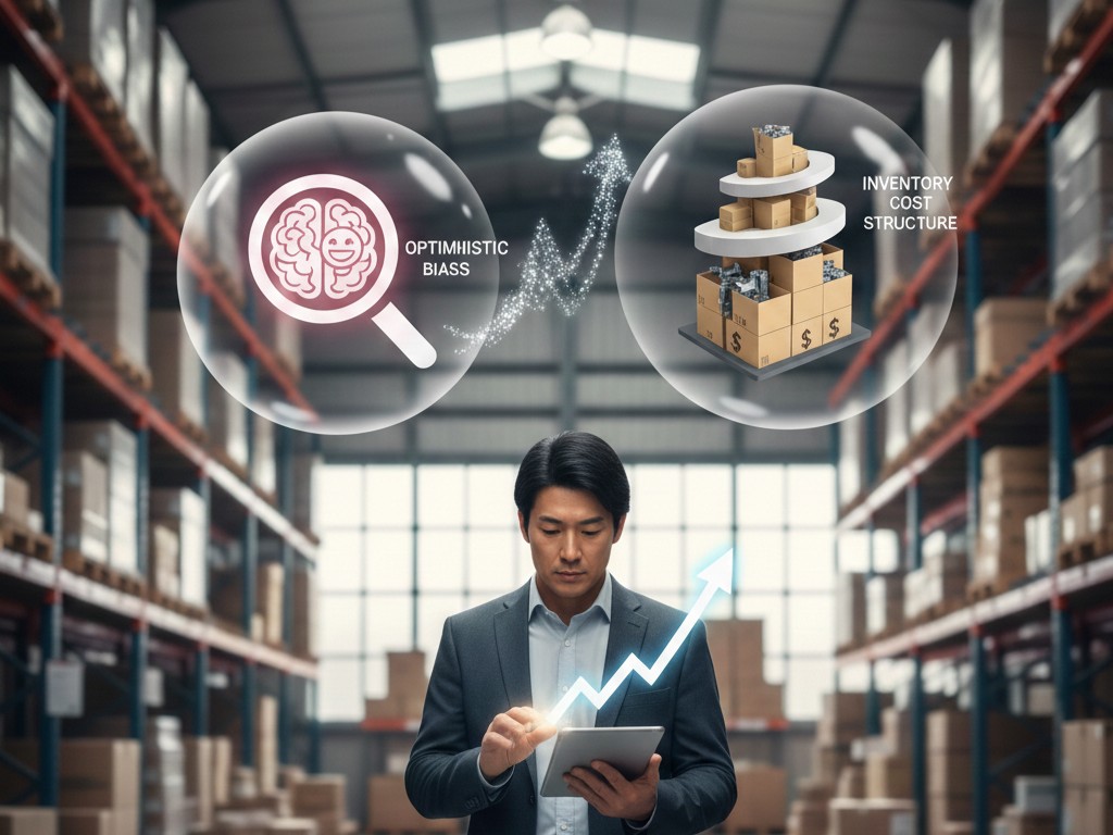 第481話｜「勘と経験の需要予測」はなぜ上振れするのか？<br>楽観バイアスと在庫コストの構造的な関係