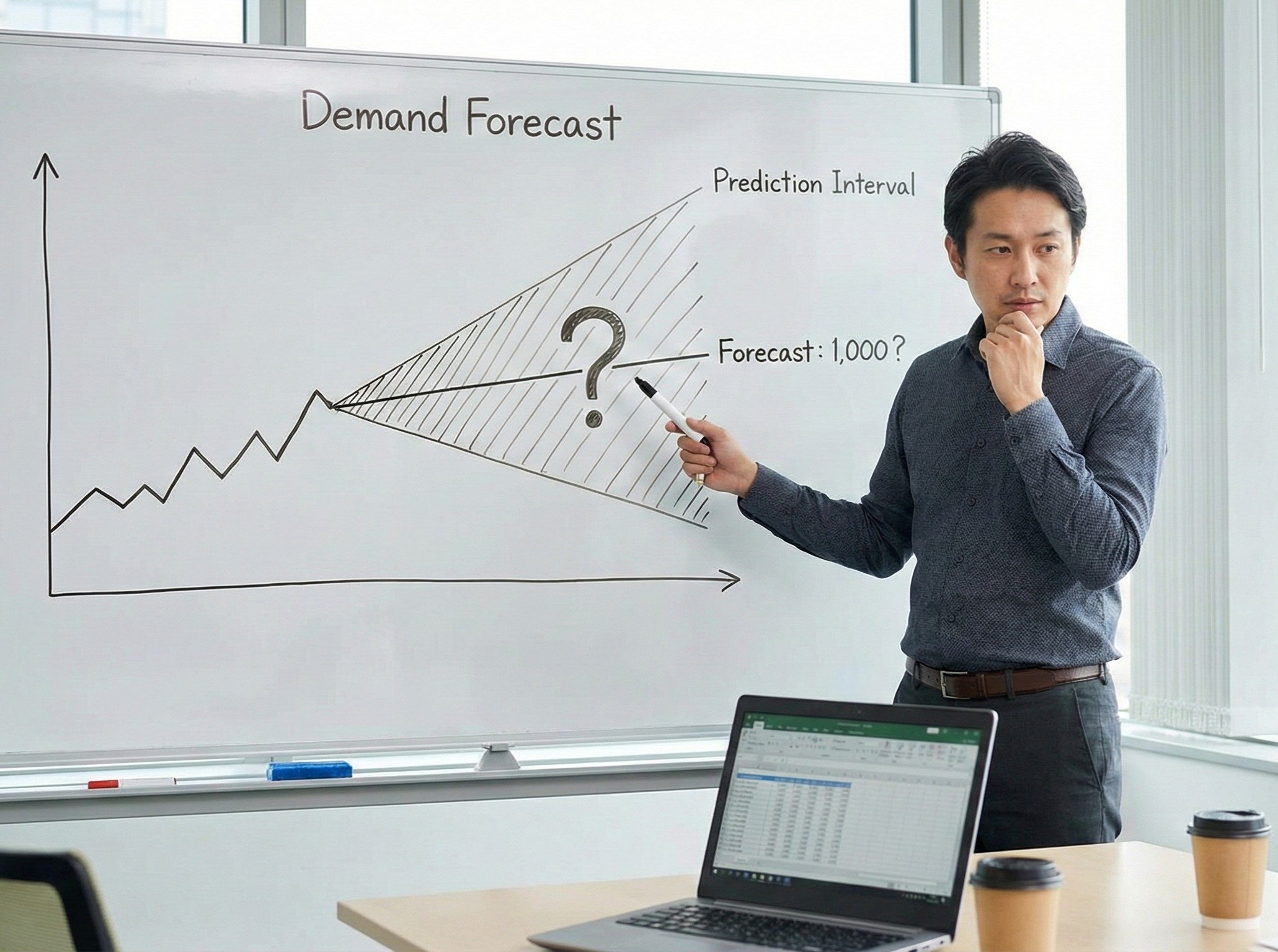 第486話|需要予測は「当てること」が目的ではない– 予測区間という考え方 –