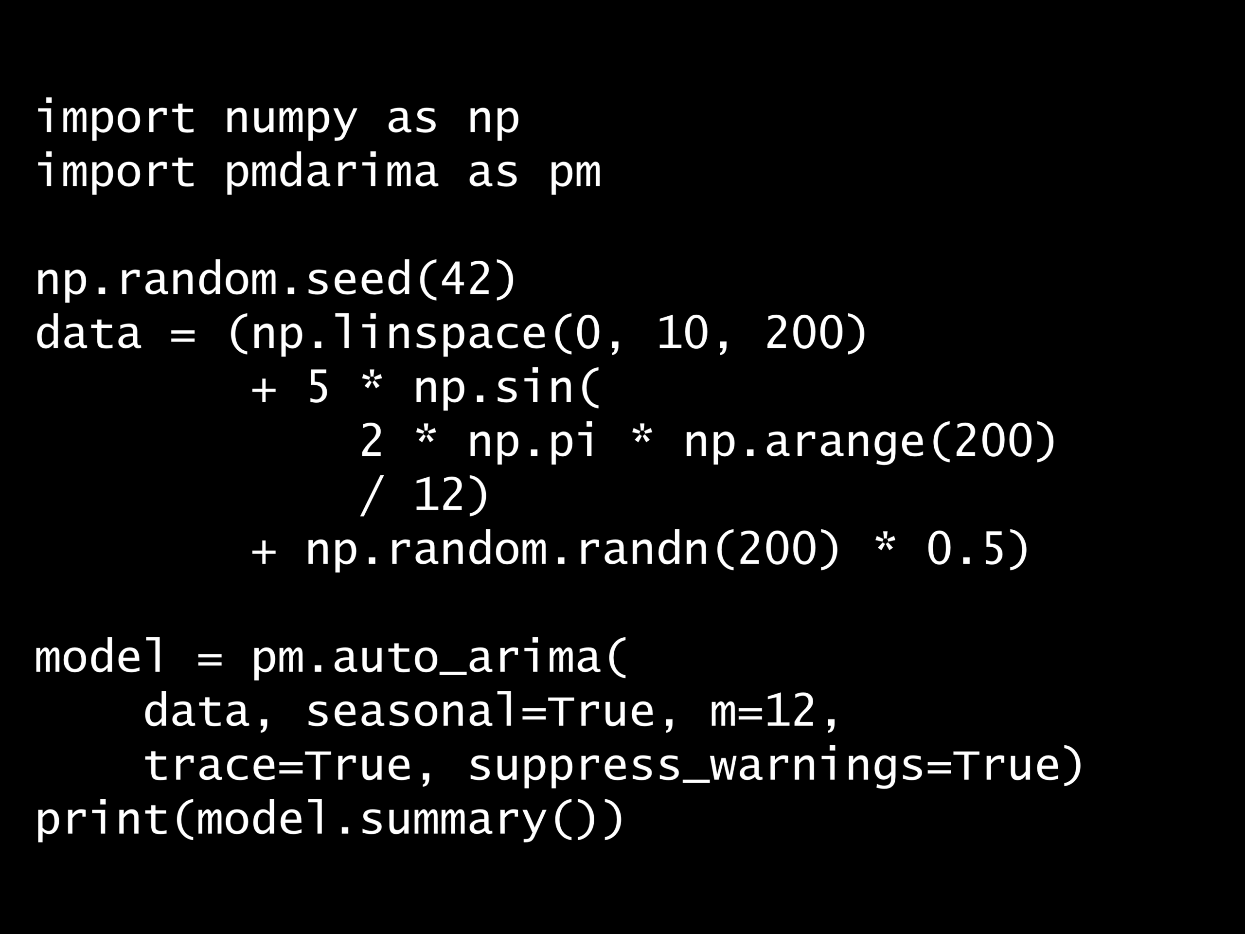 Python 時系列分析 1,000本ノック<br>– ノック75: ARIMAモデル –