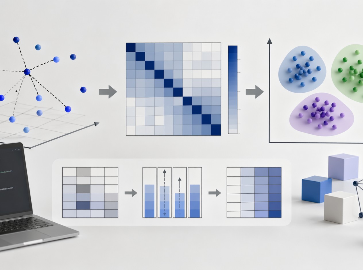 scipy.spatial：距離計算とクラスタリングの前処理