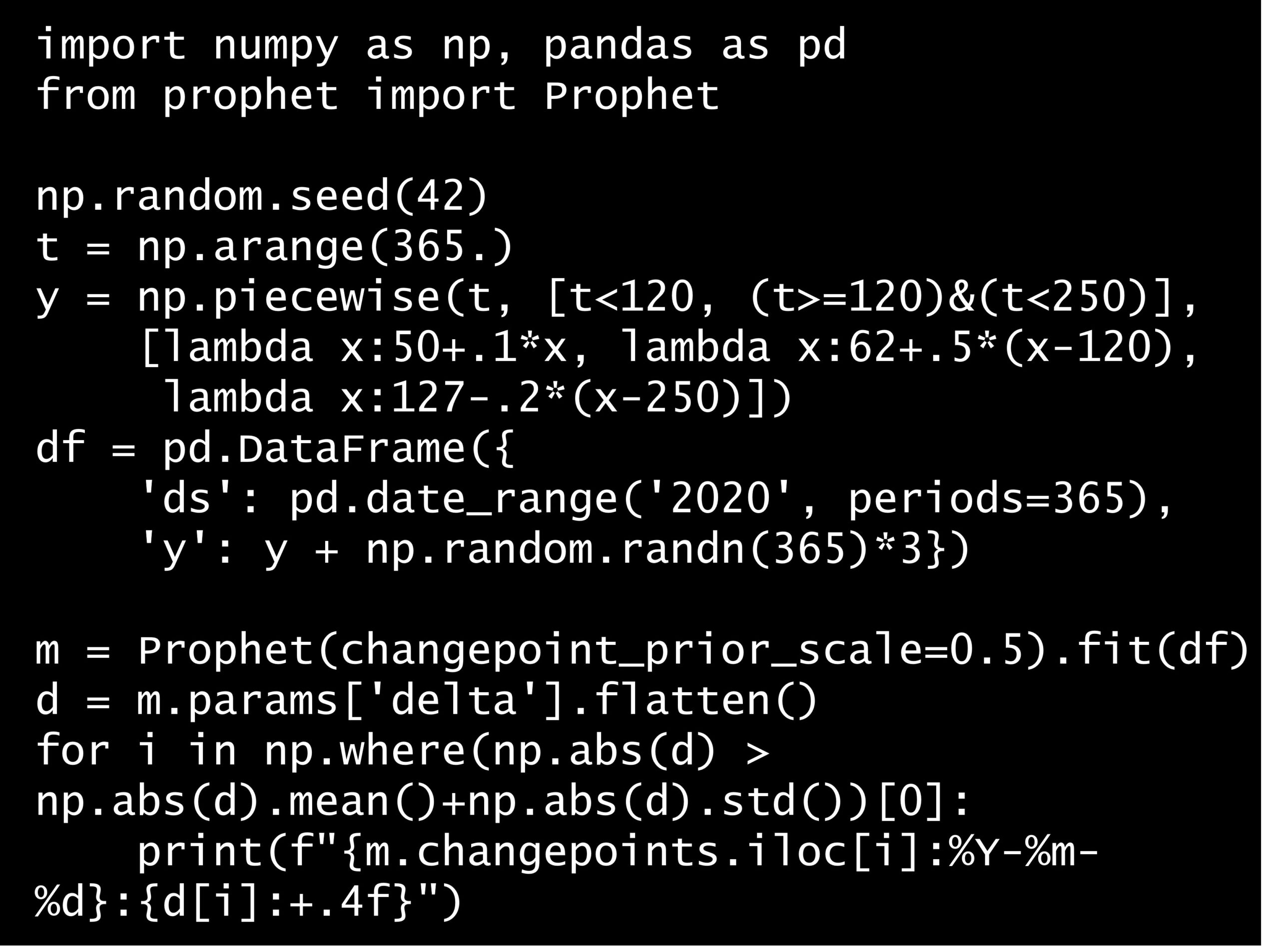 Python 時系列分析 1,000本ノック<br>– ノック80: Prophet検出機能 –